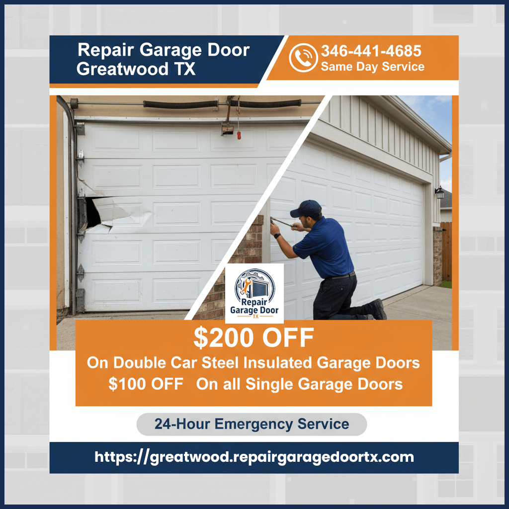 Repair Garage Door Greatwood TX